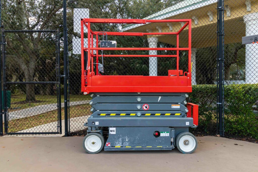 Bulky aerial work platform